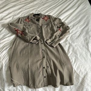 NWT Stetson Lyocell Western Dress.  Size M